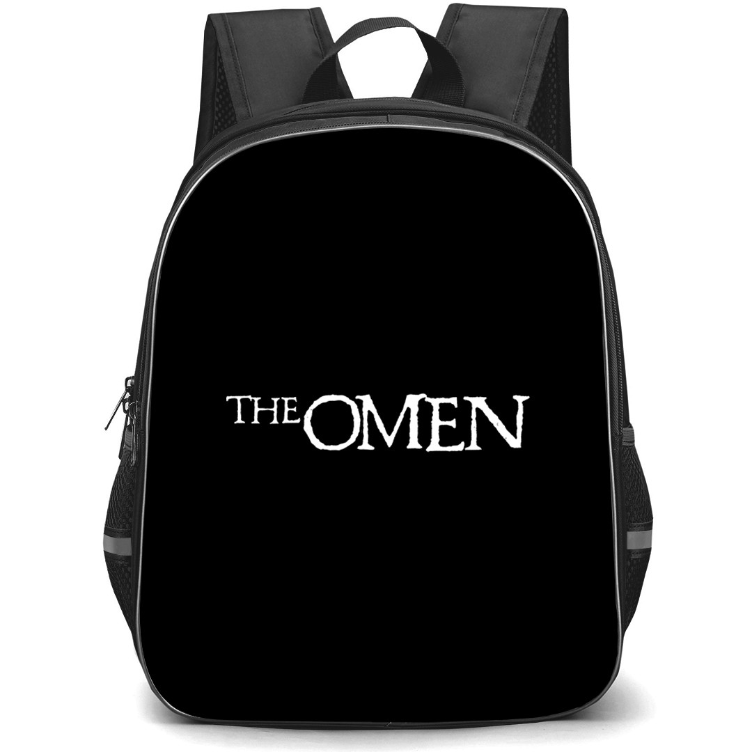 The Omen Backpack School Bag StudentPack - The Omen White Logo Sticker