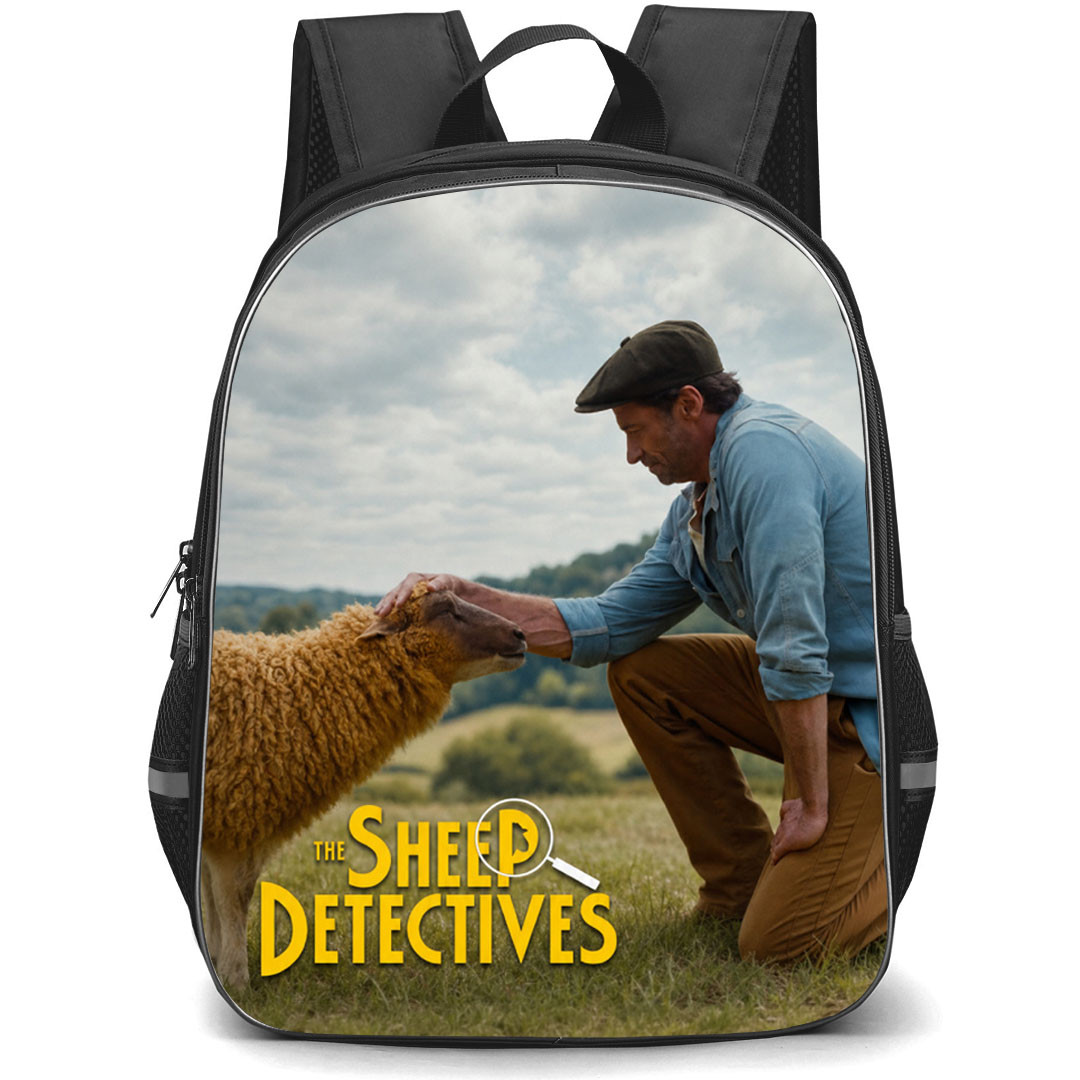 The Sheep Detectives Backpack School Bag StudentPack - The Sheep Detectives Pet Side Portrait Poster