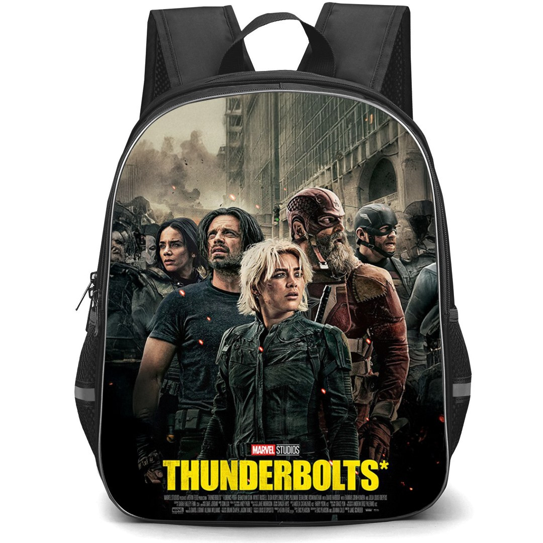 Thunderbolts Backpack StudentPack - Thunderbolts Group Standing Movie Poster
