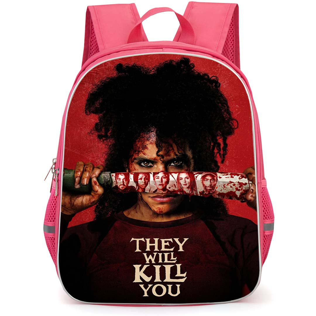 They Will Kill You Asia Reaves Backpack School Bag StudentPack - Asia Reaves Bloody Knife Poster