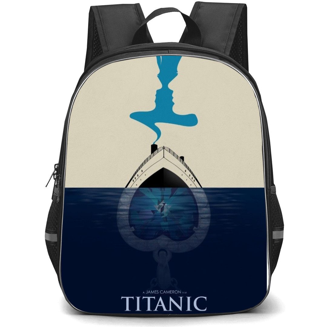 Titanic Backpack StudentPack - Titanic Movie Minimalist Poster