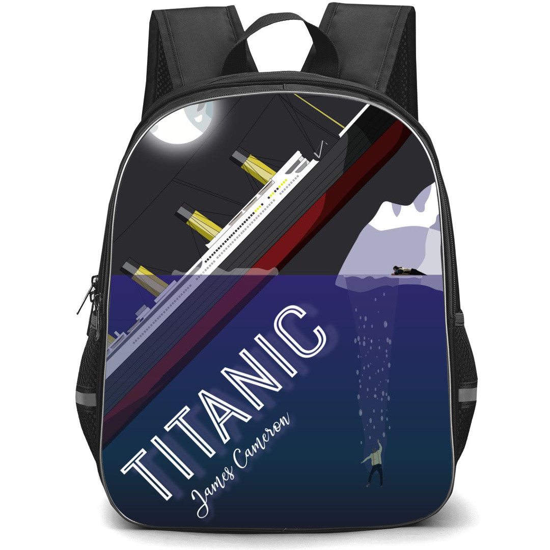 Titanic Backpack StudentPack - Titanic Sinking Illustration Art