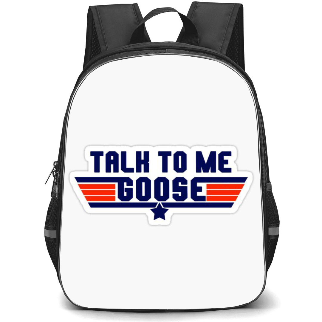 Top Gun Backpack StudentPack - Top Gun Talk To Me Goose Sticker