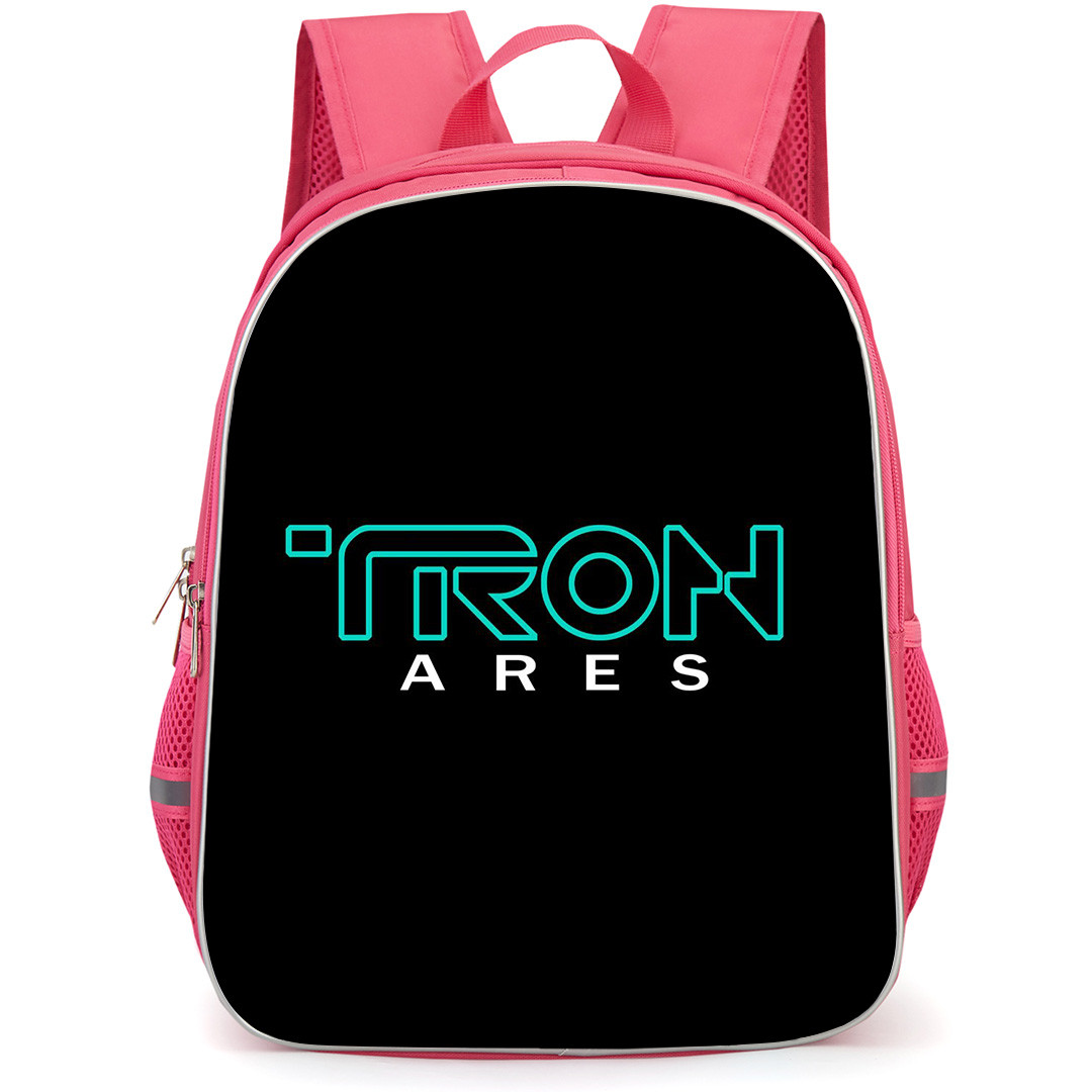 Tron Ares Backpack StudentPack - Tron Ares Logo On Black Background