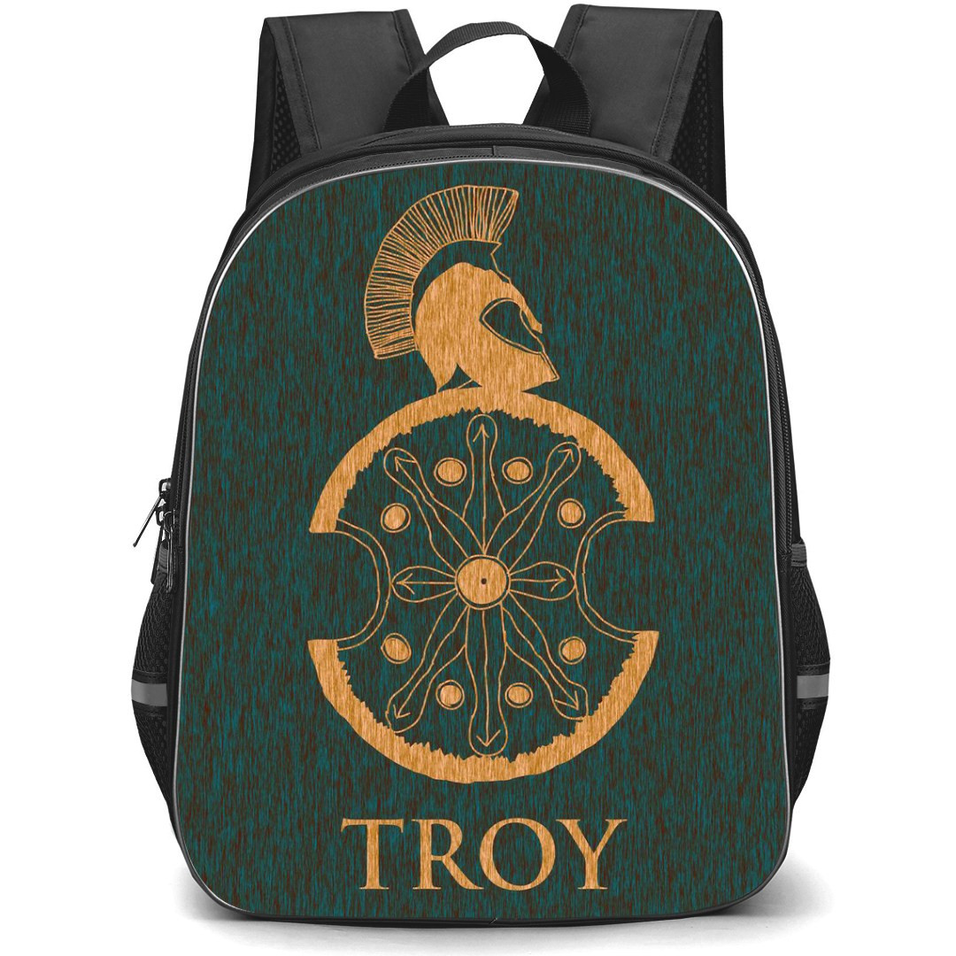 Troy Backpack StudentPack - Troy Legend of Troy Minimalist Poster