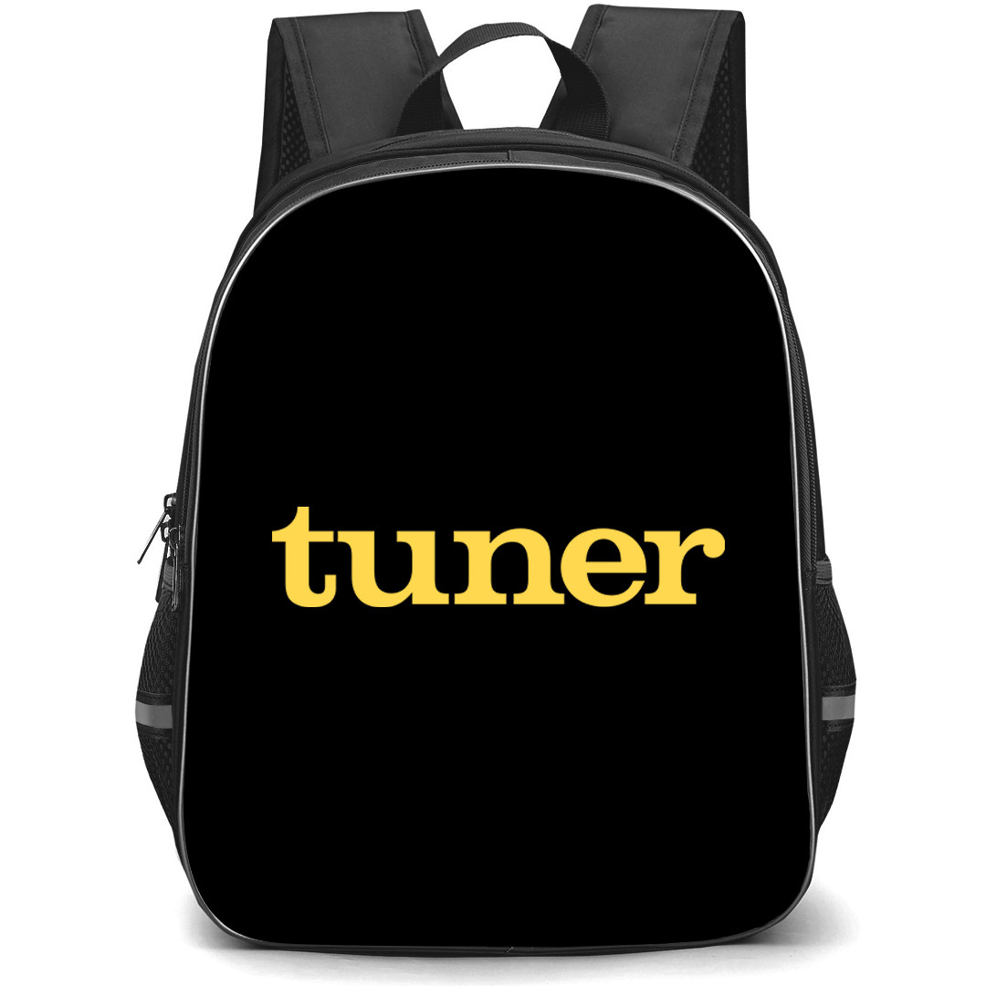 Tuner Backpack School Bag StudentPack - Tuner yellow Logo Sticker