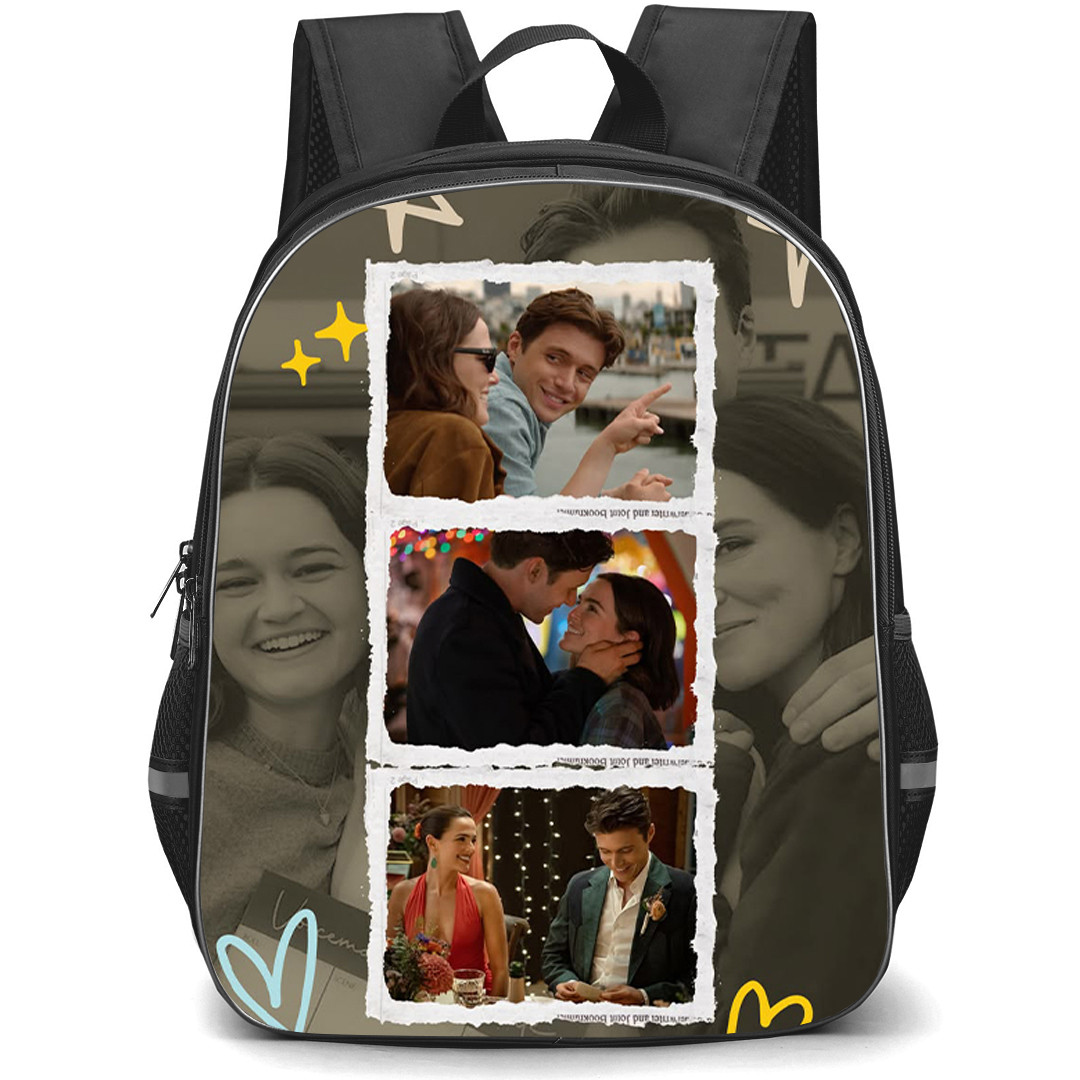 Voicemails for Isabelle Backpack School Bag StudentPack - Voicemails for Isabelle Cozy Romance Photo Montage Poster