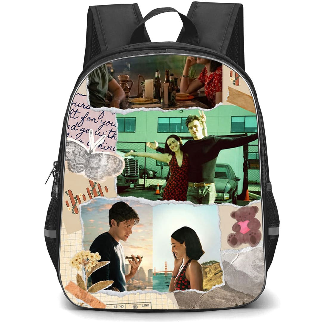 Voicemails for Isabelle Backpack School Bag StudentPack - Voicemails for Isabelle Vintage Scrapbook Collage Poster
