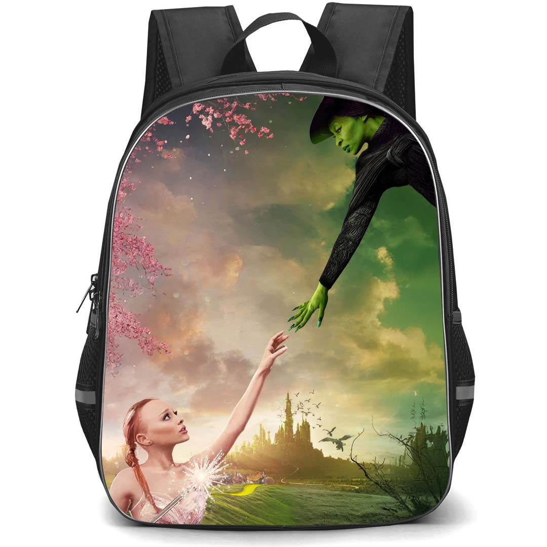Wicked Backpack StudentPack - Glinda And Wicked Witch Reaching Each Other Illustration