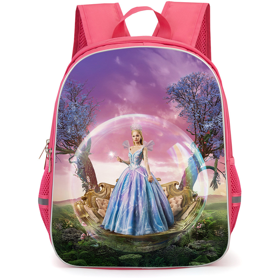 Wicked Backpack School Bag StudentPack - Wicked For Good Glinda In Blue Dress Standing In A Bubble