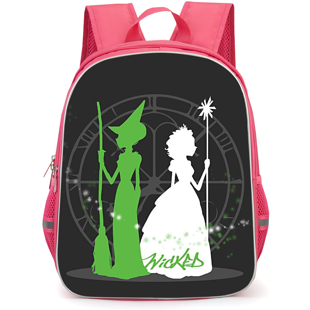 Wicked Backpack StudentPack - Glinda And Wicked Witch Back To Back Minimalist Art