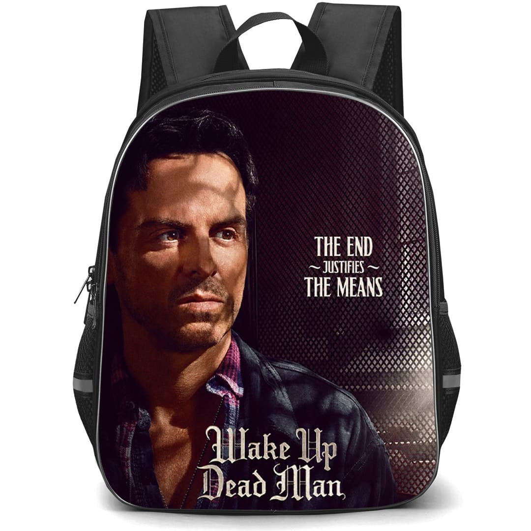 Wake Up Dead Man Lee Ross Backpack School Bag StudentPack - Lee Ross Mystery Character Poster