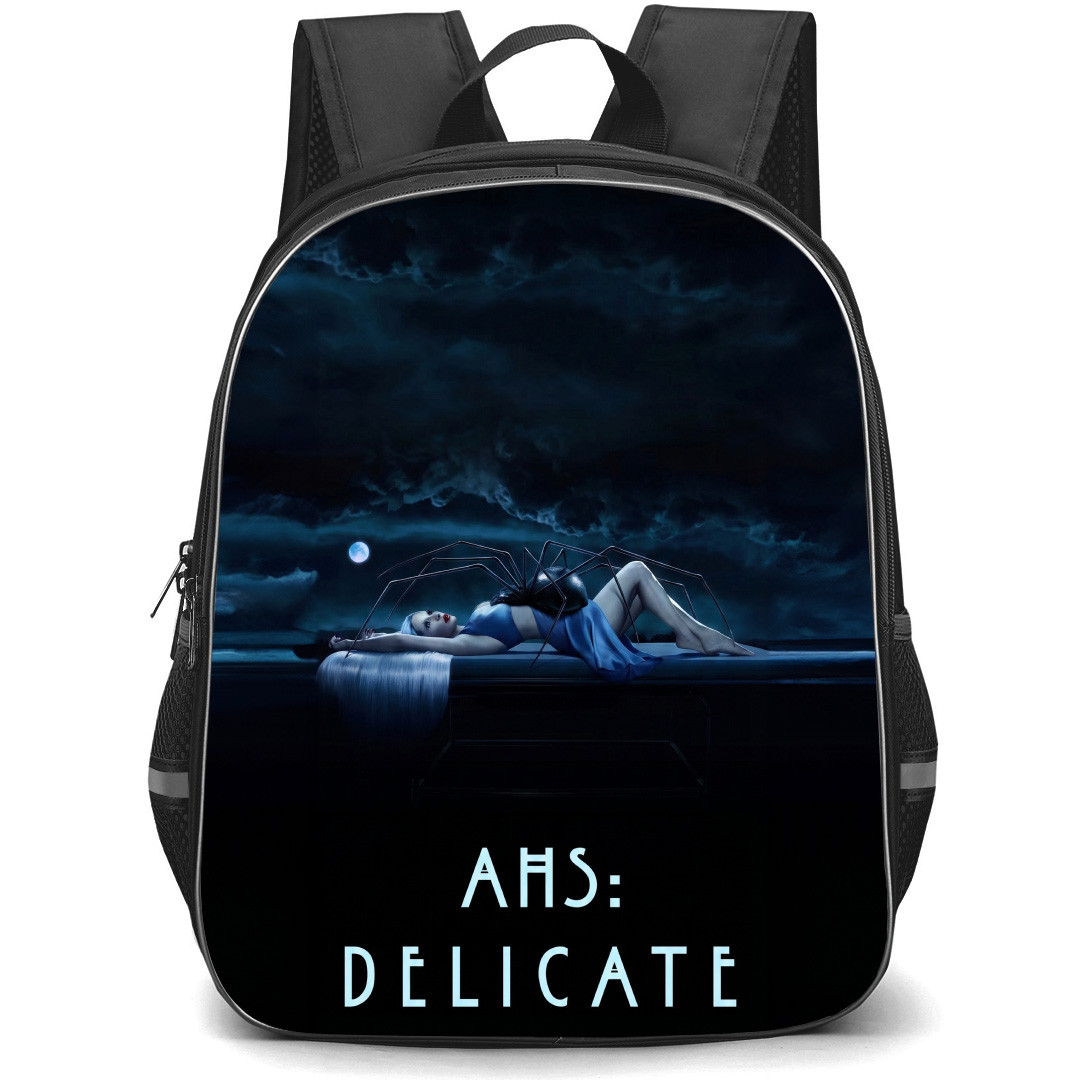 American Horror Story Backpack School Bag StudentPack - American Horror Story Laying In Bed Spider Poster