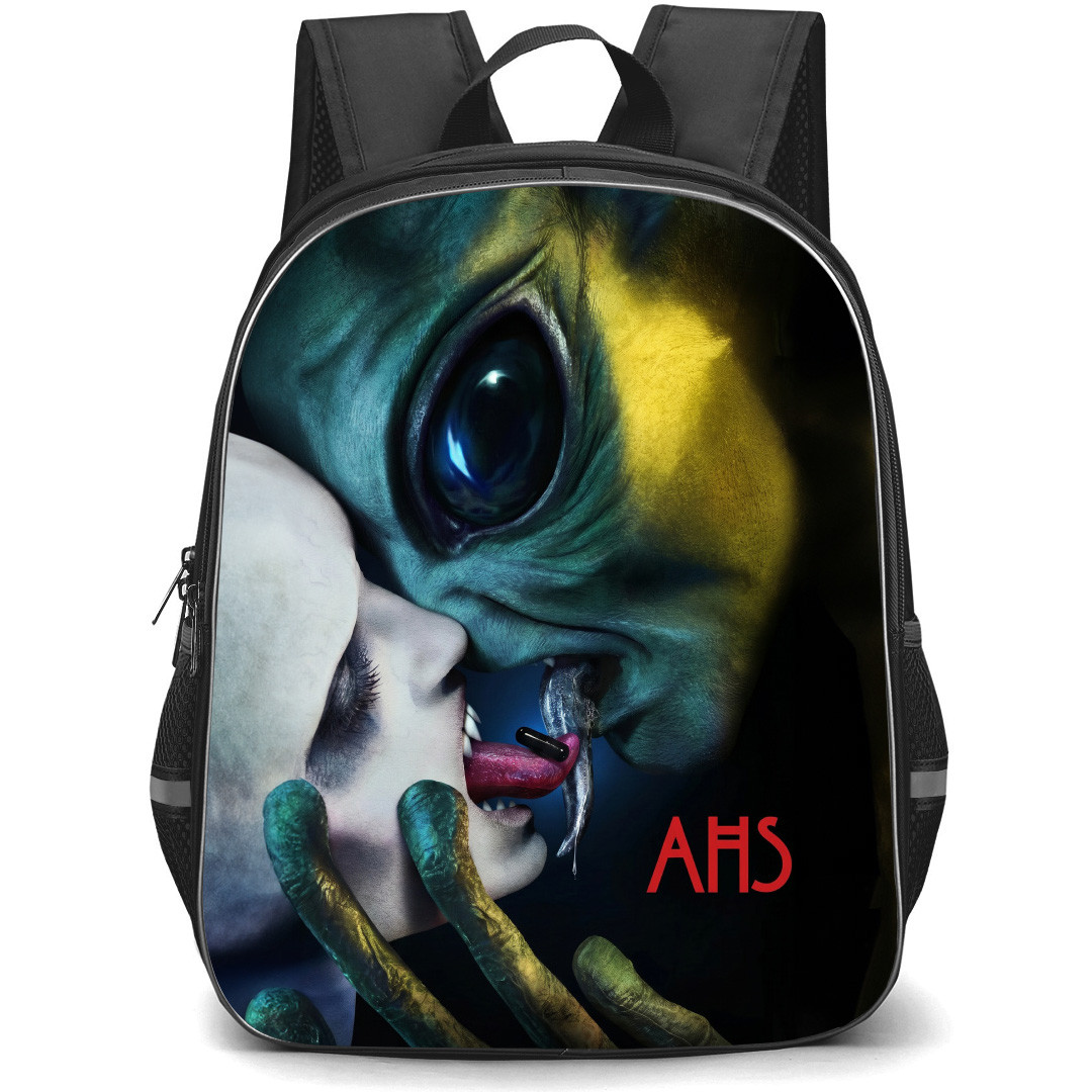 American Horror Story Backpack School Bag StudentPack - American Horror Story Alien Licking Poster