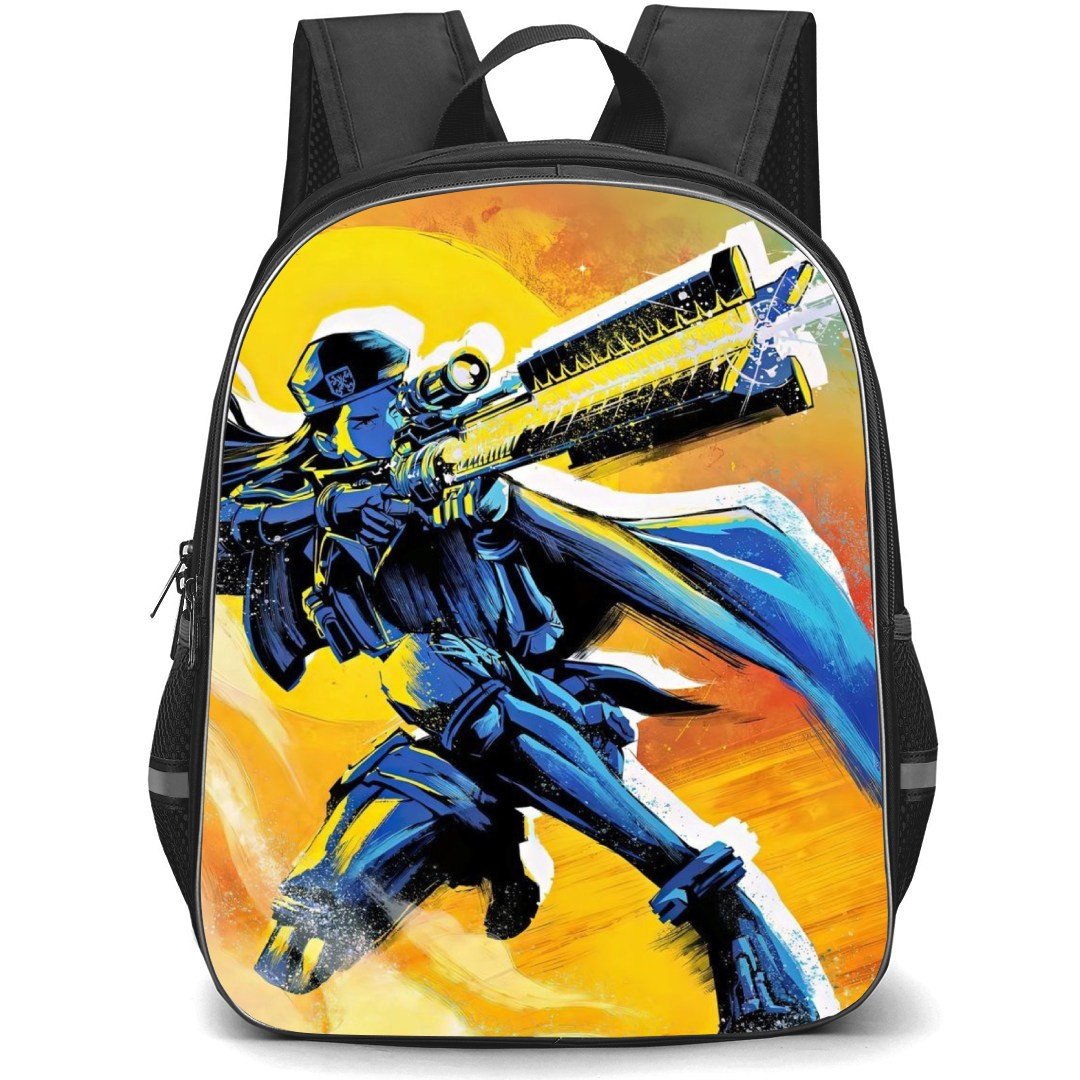 Famous Television Series Arcane Caitlyn Backpack StudentPack - Caitlyn Full Body Portrait