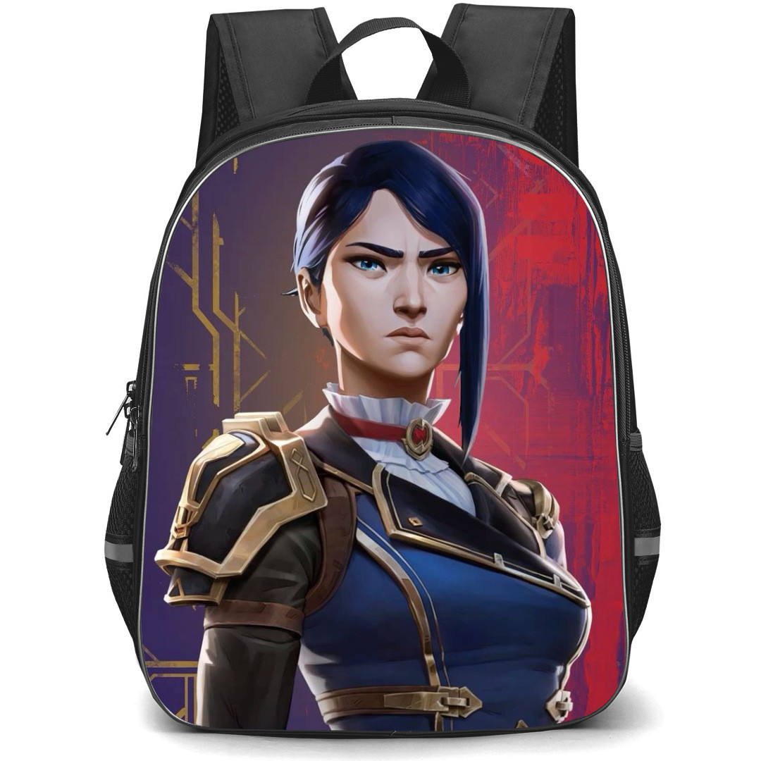 Famous Television Series Arcane Caitlyn Backpack StudentPack - Caitlyn Portrait