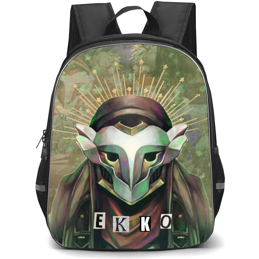 Famous Television Series Arcane Ekko Backpack StudentPack - Ekko Portrait