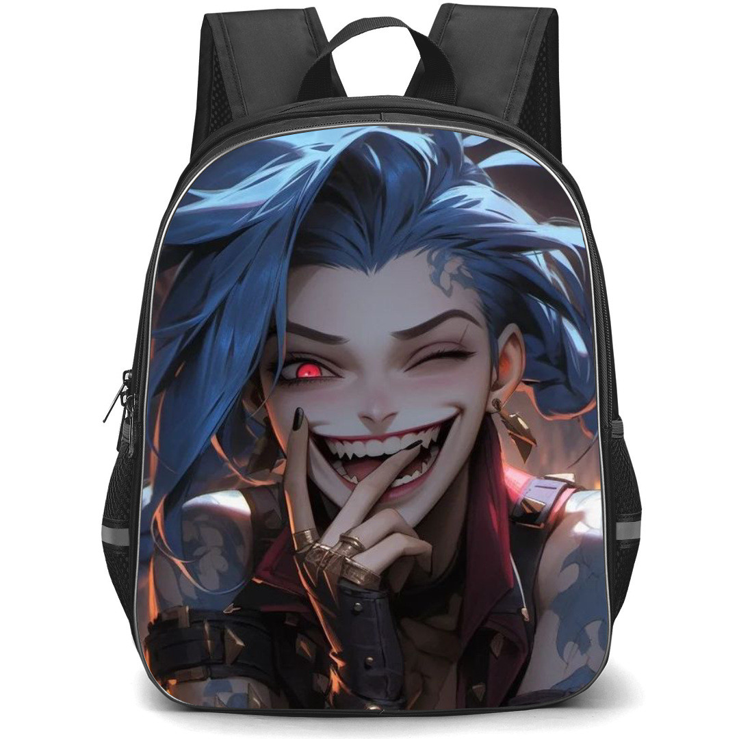 Arcane Jinx Backpack StudentPack - Arcane Jinx Smiling Portrait Poster