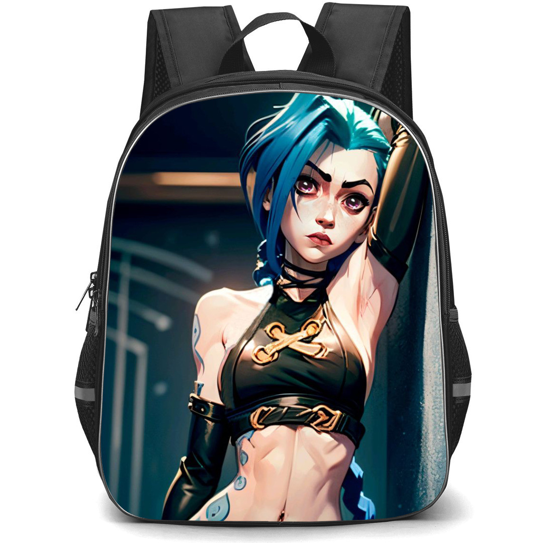 Arcane Jinx Backpack StudentPack - Arcane Jinx Standing Fant Art Poster