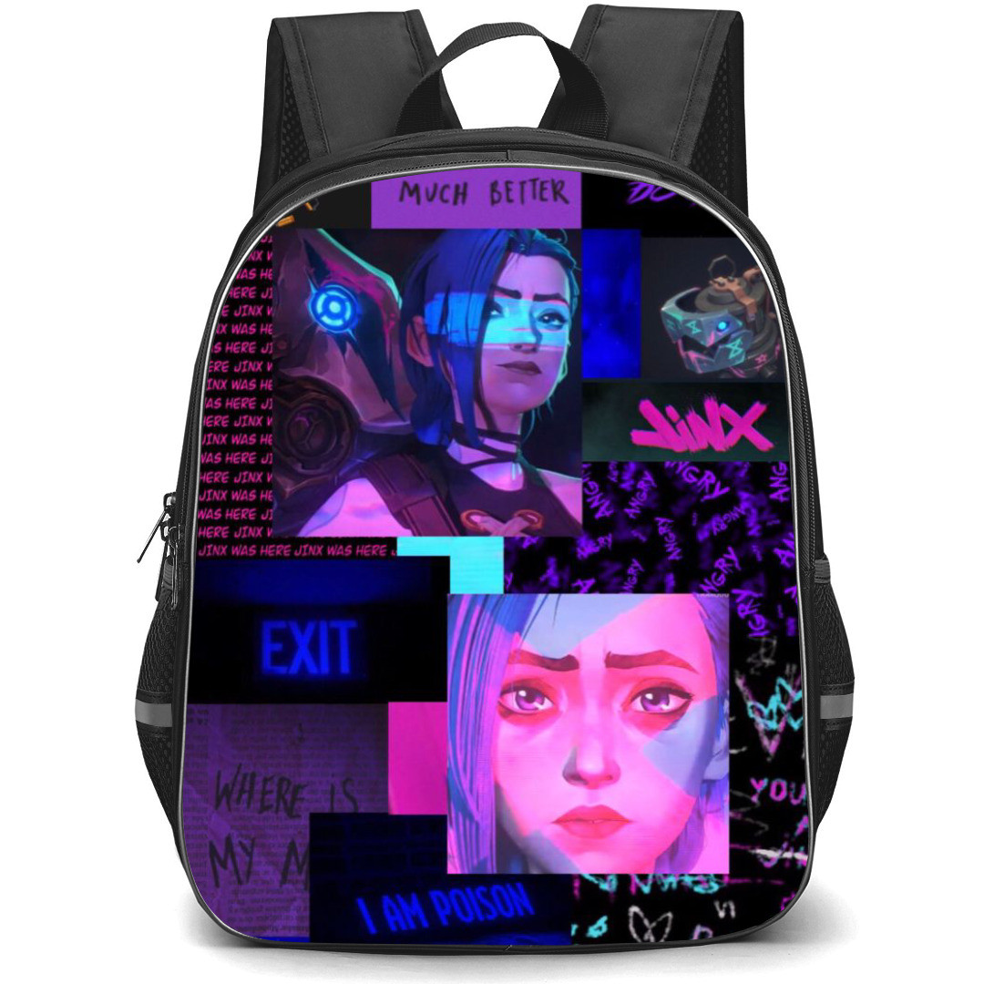 Arcane Backpack StudentPack - Arcane Killed My Old Self But The New Me Isnt Much Better Poster
