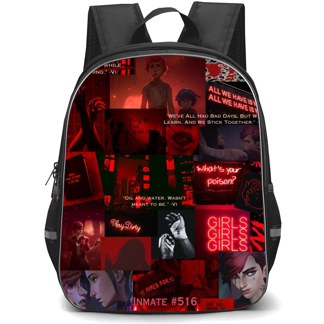 Arcane Backpack StudentPack - Arcane Oil And Water. Wasnt Meant To Be VI Collage
