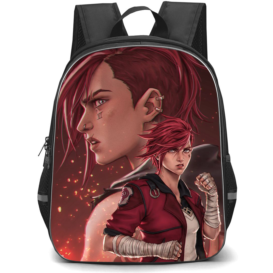 Arcane Backpack StudentPack - Arcane Vi Fan Art Poster