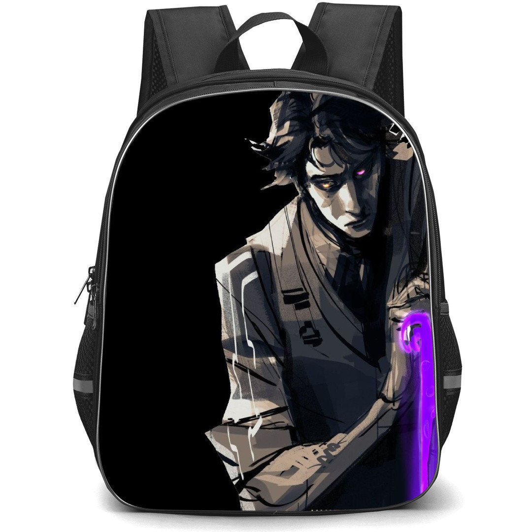 Famous Television Series Arcane Viktor Backpack StudentPack - Viktor Half Portrait