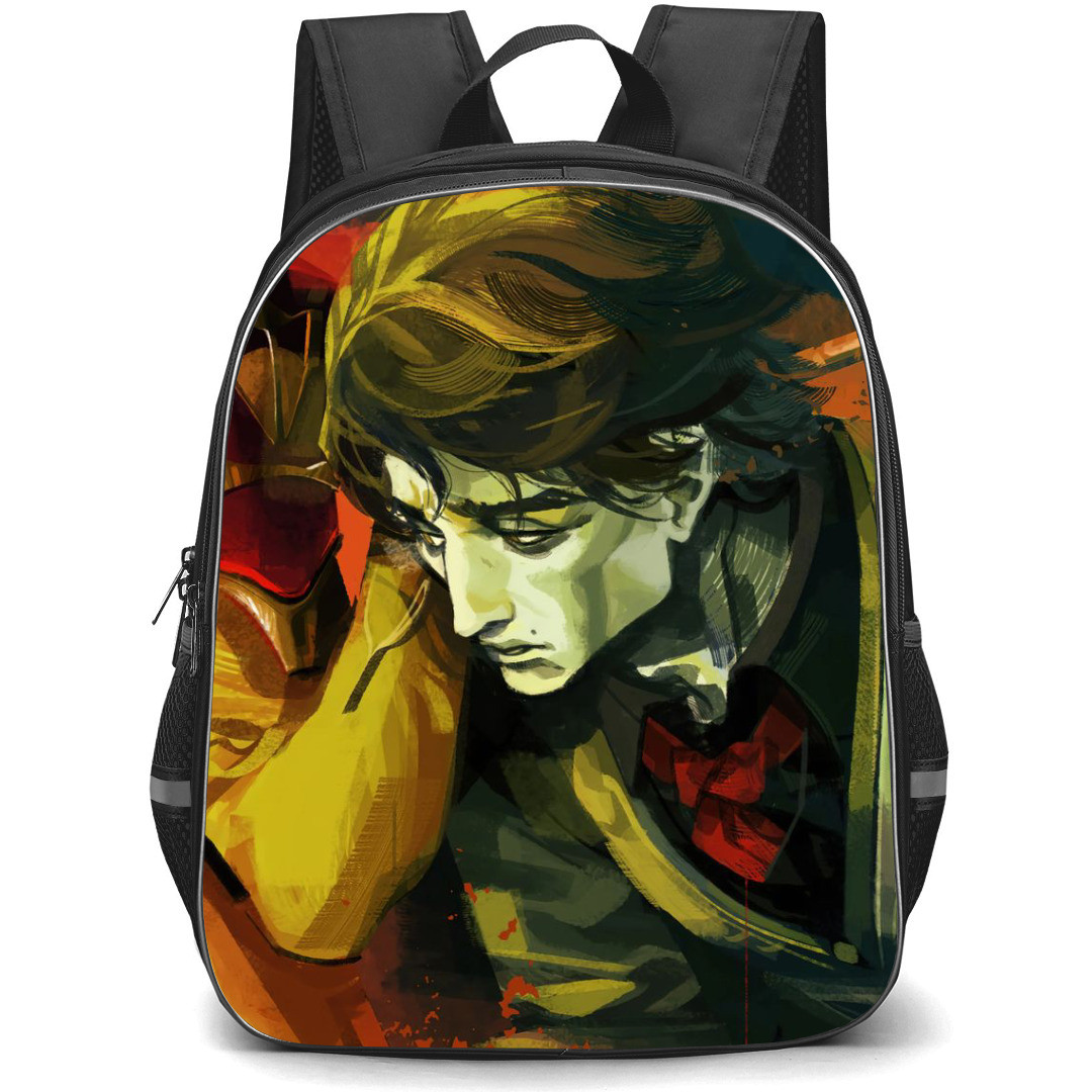 Arcane Backpack StudentPack - Arcane Viktor Sad Portrait Paint Art