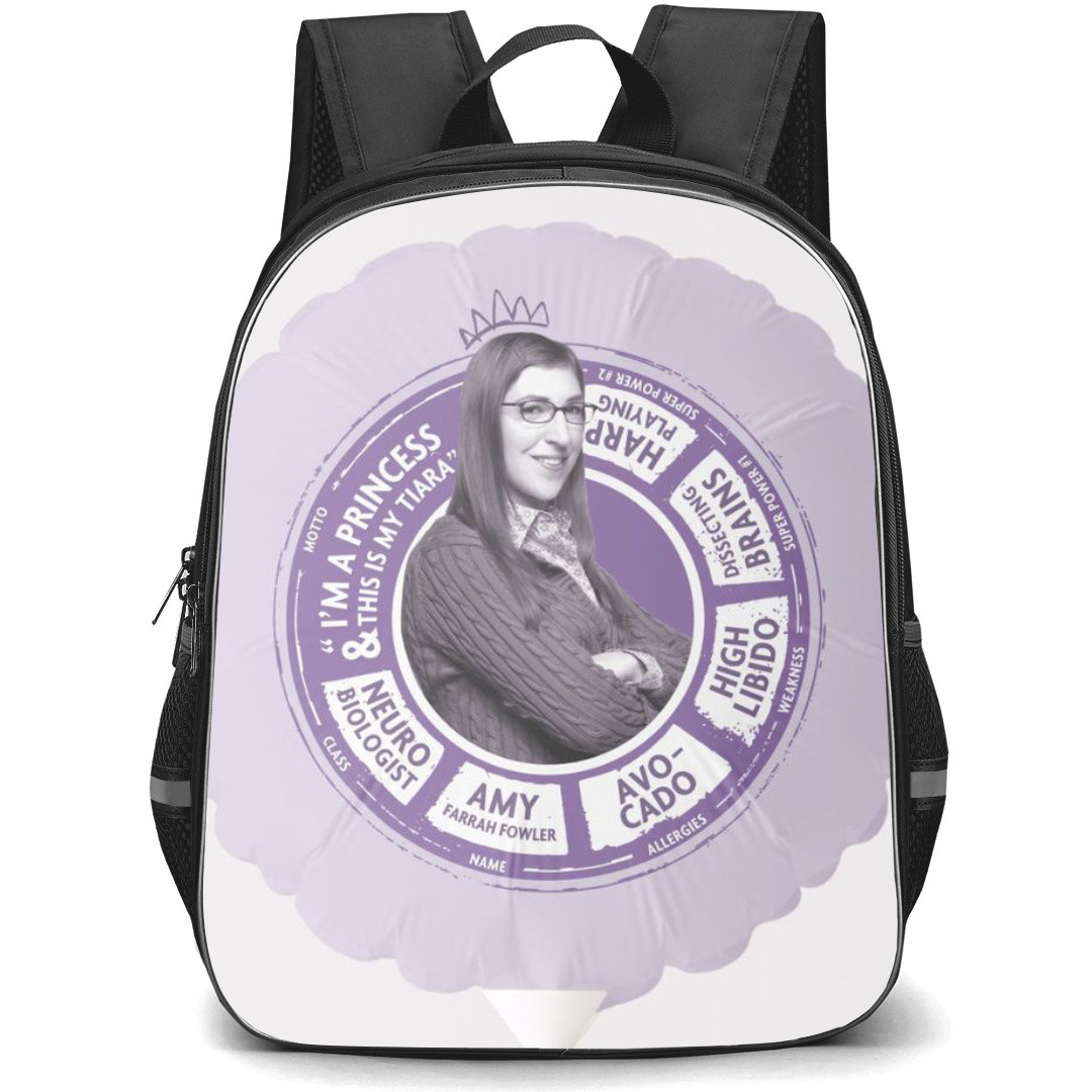 The Big Bang Theory Backpack StudentPack - Amy Farrah Fowler Professional Portrait