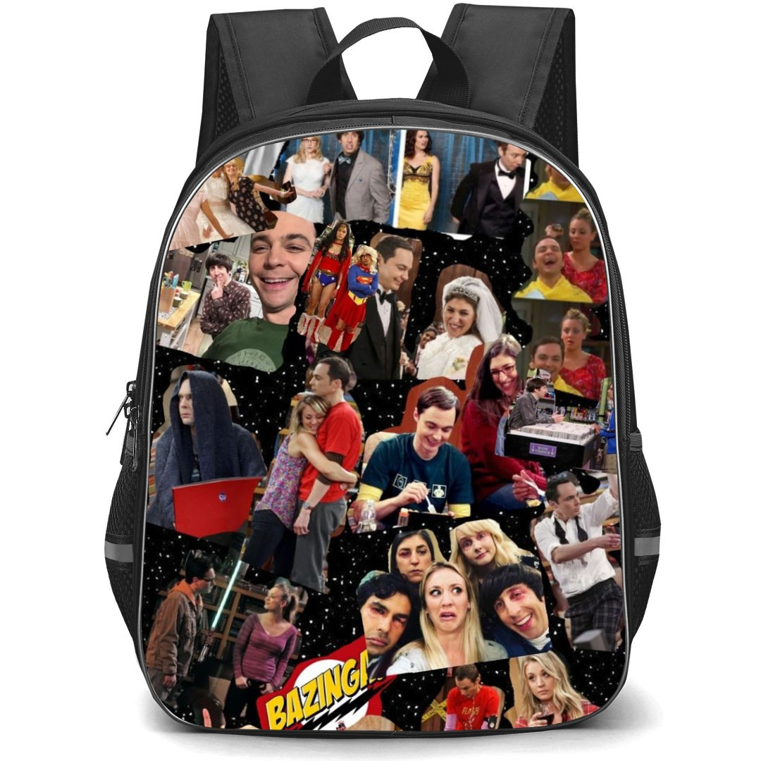 The Big Bang Theory Backpack StudentPack - The Big Bang Theory Collage Poster