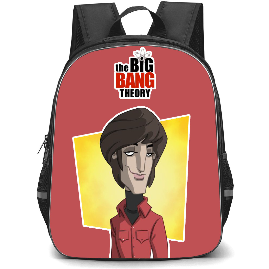 The Big Bang Theory Backpack StudentPack - Howard Wolowitz Animated Cartoon Art