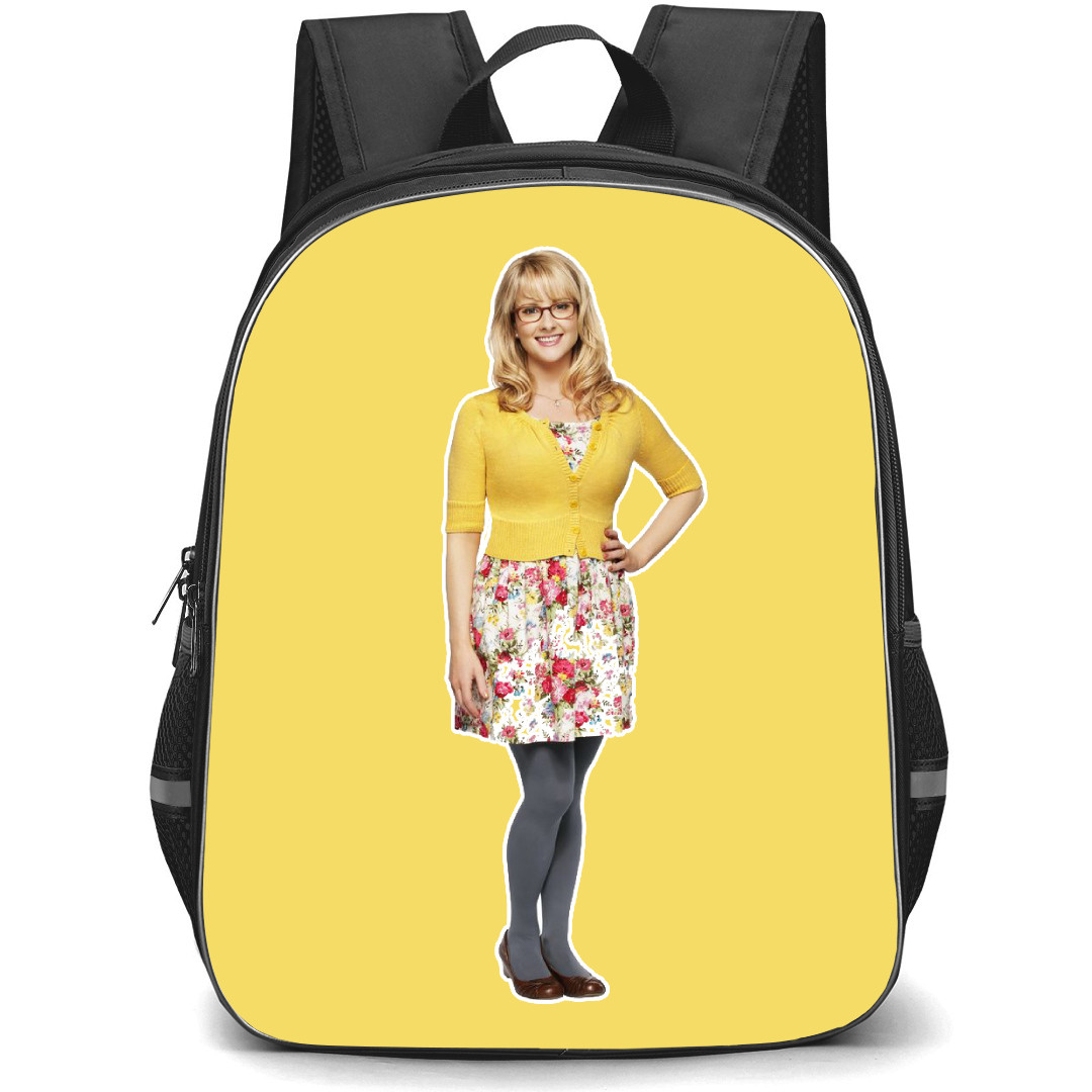 The Big Bang Theory Backpack StudentPack - The Big Bang Theory Bernadette Rostenkowski Standing On Yellow Background