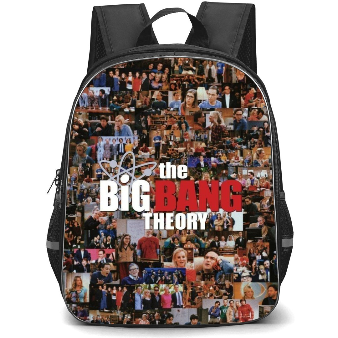 The Big Bang Theory Backpack StudentPack - The Big Bang Theory Series Clip Collage