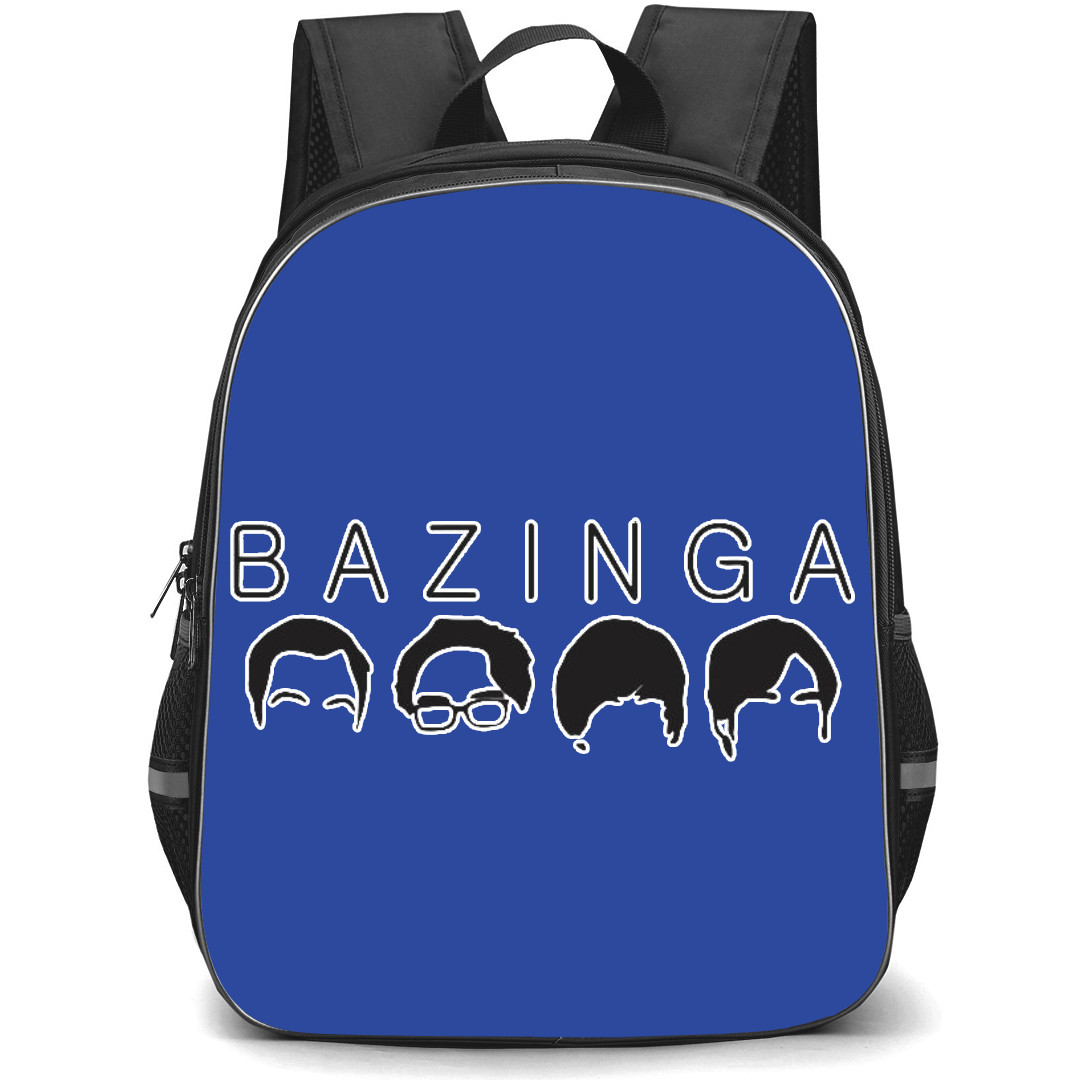 The Big Bang Theory Backpack StudentPack - The Big Bang Theory Bazinga Silhouette Sticker