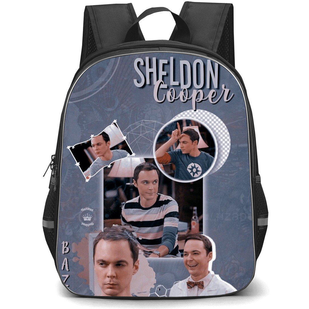 The Big Bang Theory Backpack StudentPack - Sheldon Cooper Candid Graphic Art Poster