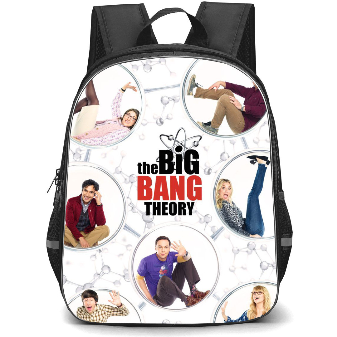 The Big Bang Theory Backpack StudentPack - The Big Bang Theory Character in Circle Poster
