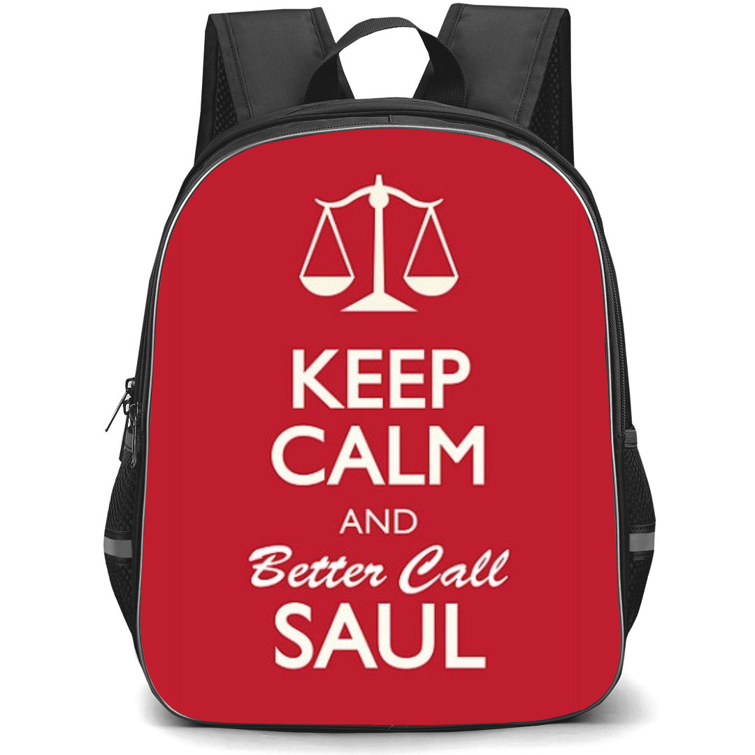 Better Call Saul Backpack StudentPack - Better Call Saul Keep Calm Red Poster