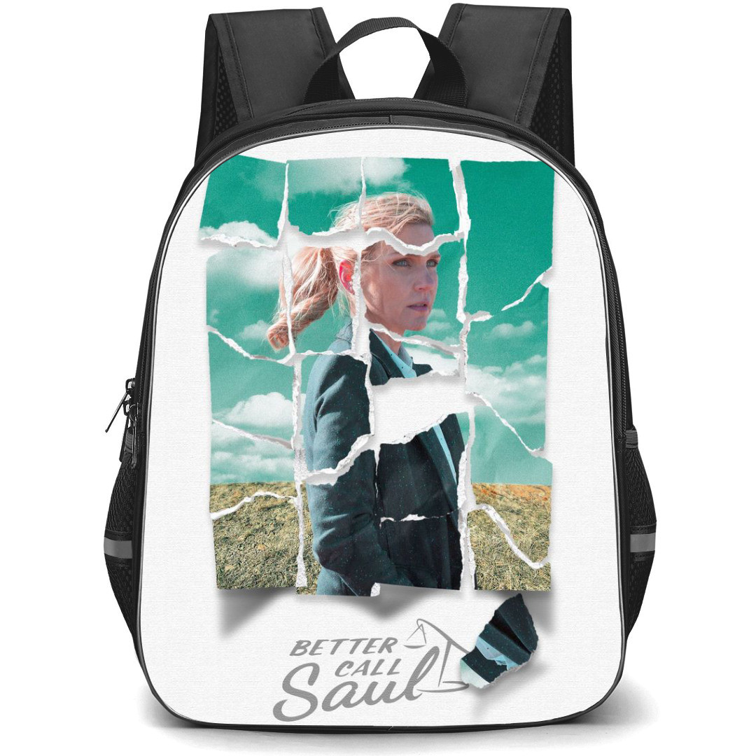 Better Call Saul Backpack StudentPack - Kim Wexl Side Portrait Torn Poster