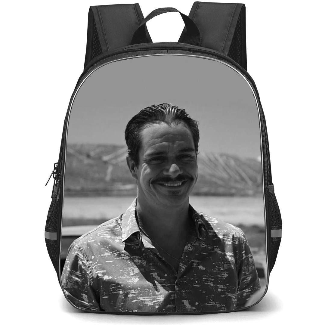 Better Call Saul Backpack StudentPack - Lalo Salamanca Grayscale Portrait