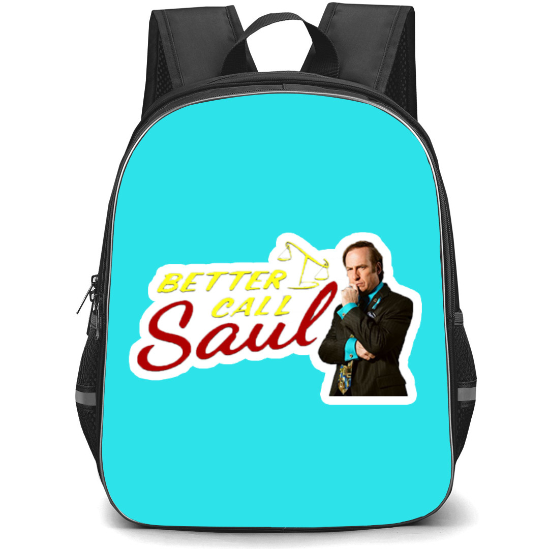 Better Call Saul Backpack StudentPack - Better Call Saul Lalo Salamanca And Logo Sticker