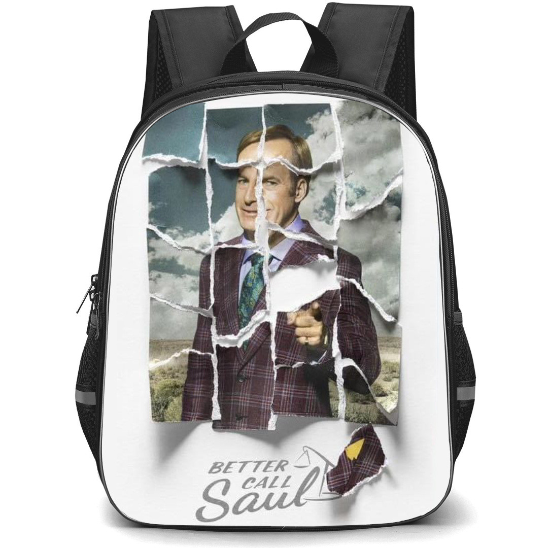 Better Call Saul Backpack StudentPack - Saul Goodman Portrait Torn Poster