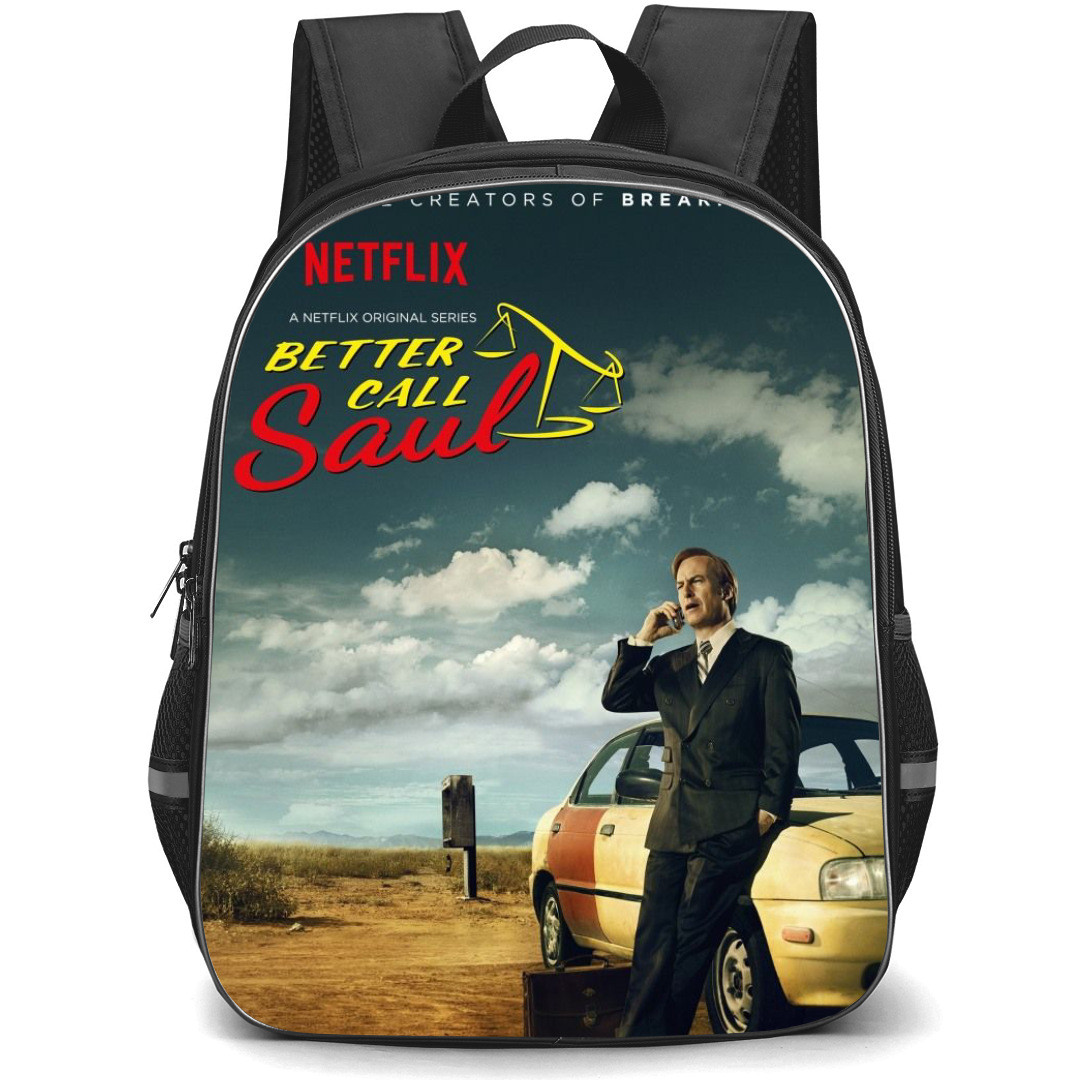 Better Call Saul Backpack StudentPack - Saul Goodman On Netflix Poster