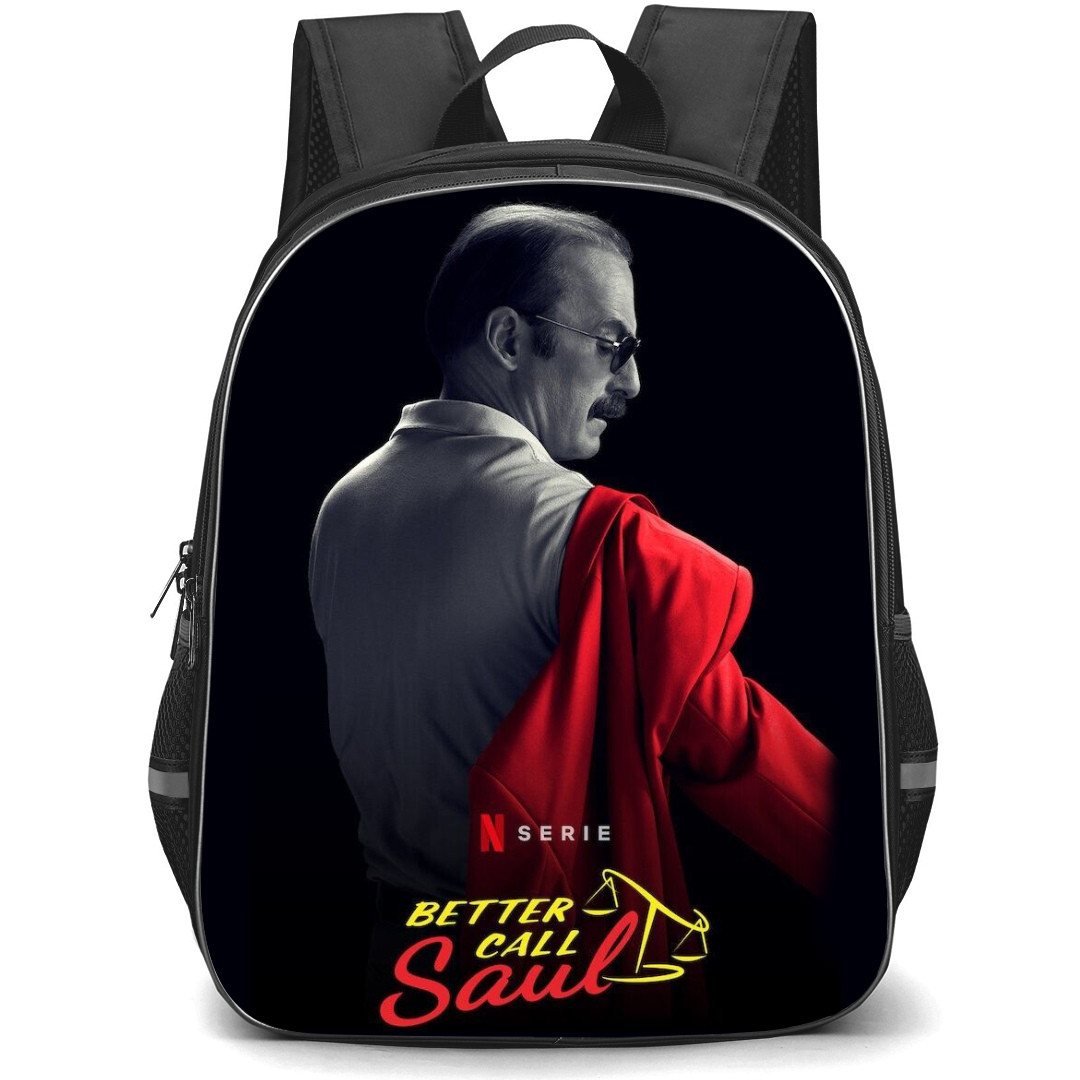 Better Call Saul Backpack StudentPack - Saul Goodman Wearing Red Blazer Poster