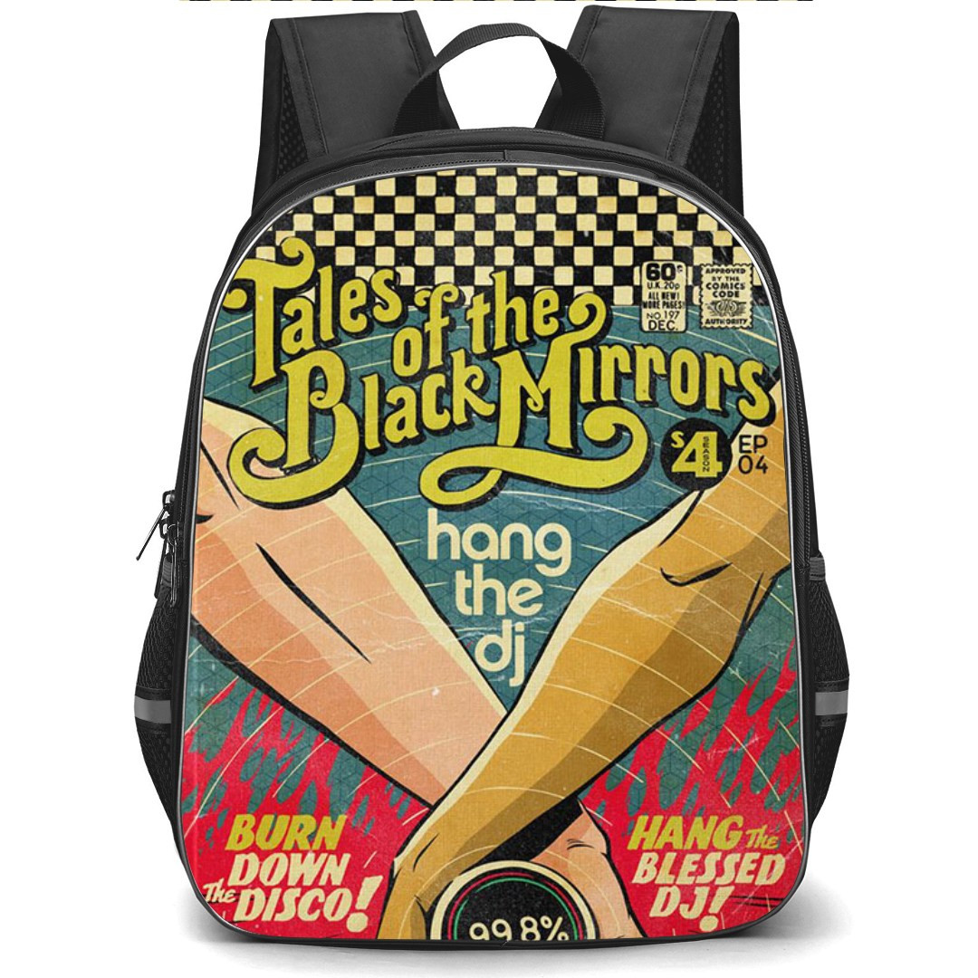 Black Mirror Backpack StudentPack - Black Mirror Hang The Dj Season 04 Episode 04 Poster