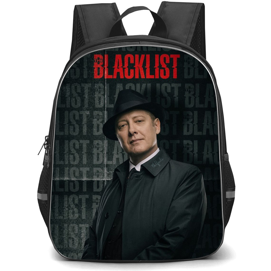 The Blacklist Backpack StudentPack - Raymond Reddington Standing On Black Word Art Poster