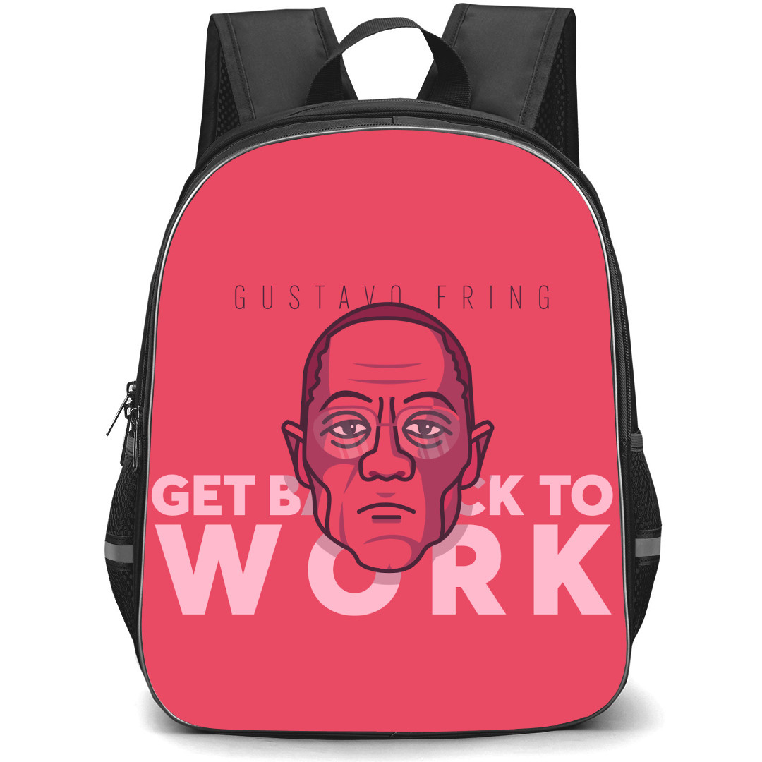 Breaking Bad Backpack StudentPack - Hank Tagging Trees Is A Lot Better Illustration Art