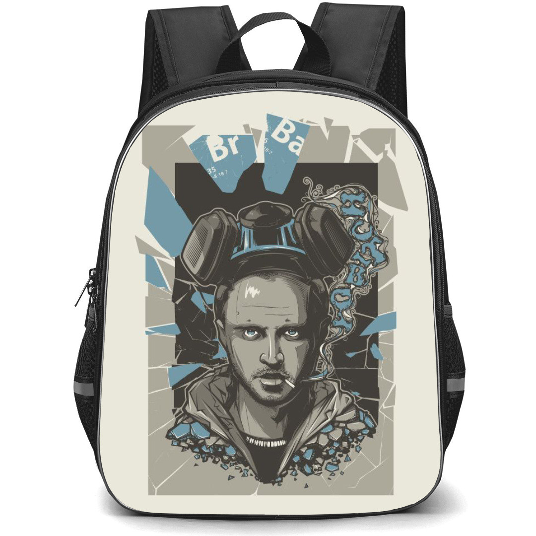 Breaking Bad Backpack StudentPack - Jesse Pinkman Heisenberg Chronicles Poster