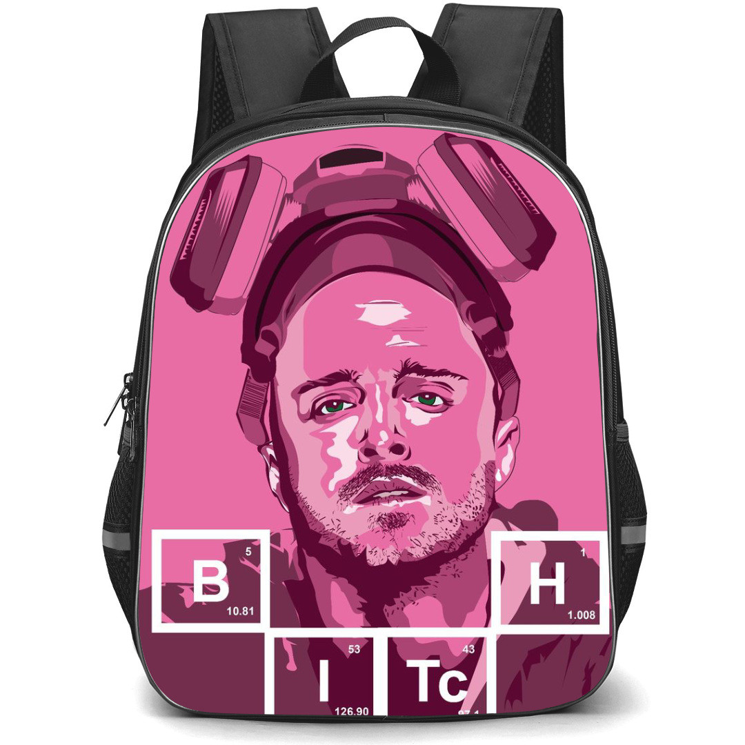 Breaking Bad Backpack StudentPack - Skyler White Walt Is That You Standing Cartoon Art