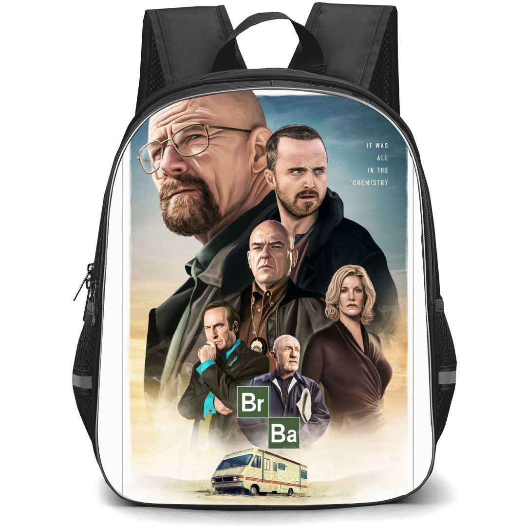 Breaking Bad Backpack StudentPack - Walter White Inspired Quote Poster