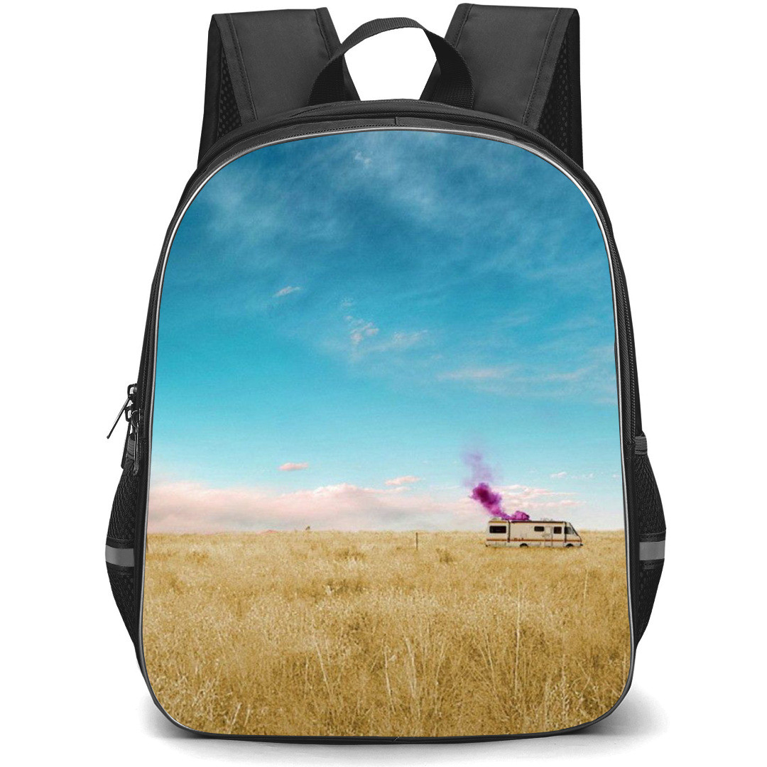 Breaking Bad Backpack StudentPack - Walter White Im Not in Danger Yellow Illustration Poster